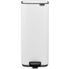 Brabantia Pedálový odpadkový kôš BO 30 l, biela, oceľ