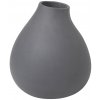 Tmavosivá porcelánová váza (výška 17 cm) Nona – Blomus