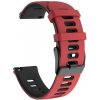 VSETKONAMOBIL 126021 SPORTY Vymeniteľný silikónový remienok Amazfit T-Rex 3 Pro 48mm RED-BLACK
