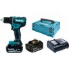 MAKITA Aku bezuhlíkový skrutkovač Li-ion LXT 18V 3,0 Ah, Makpac DDF485SFJ