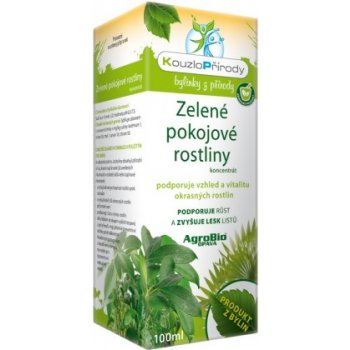 Kouzlo Přírody Zelené pokojové rostliny koncentrát pro růst a vitalitu  rostlin 100 ml od 3,56 € - Heureka.sk