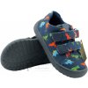 Detské plátené barefoot topánky Protetika KORO dino - veľ. 31