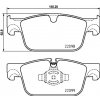 Sada brzdových platničiek kotúčovej brzdy BREMBO P 86 028