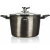 BANQUET Hrniec na cestoviny s nepriľnavým povrchom METALLIC PLATINUM 24 x 14,5 cm, 6,2 l, s pokrievkou