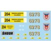 MG Sada obtlačkov pre Škoda TR 14 DP Bratislava 1:43