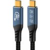 PremiumCord ku4ca15 USB4™ Version2.0 80Gbps 16K@60Hz 240W Thunderbolt 3 a 4 1,5m