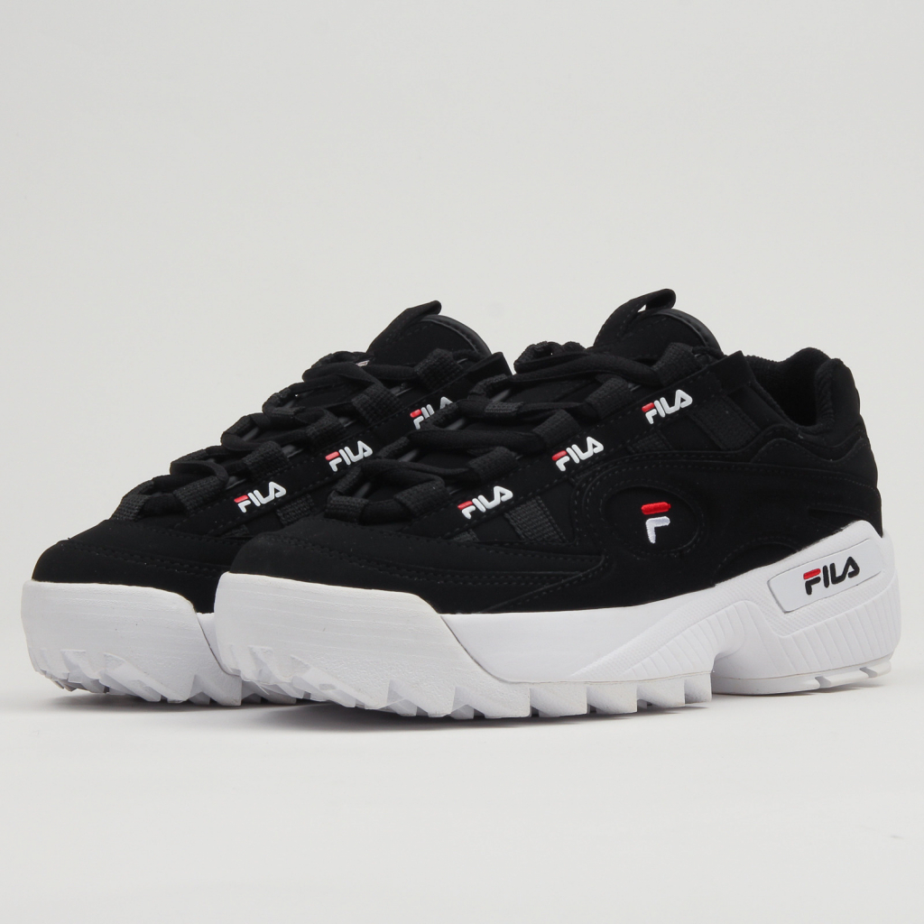 Fila D Formation Men black white Fila red