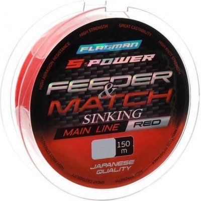 Flagman S-Power Feeder/Match Sinking Main Line 150m 0,22mm