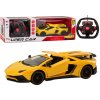 mamido Športové RC auto 1:12 s otváracími dverami žlté