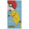 Osuška Pokémon Pikachu a pokéball 70x140cm