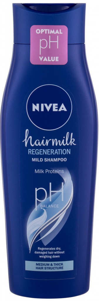 Nivea Hairmilk šampón pre normálne vlasy 250 ml