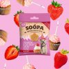 SOOPA Zdravé maškrty s cupcake s jahodami a kokosom 50g - 50 g