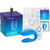 We-Vibe Match - vodotesný, akumulátorový pár vibrátor (modrý)