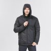 QUECHUA Pánska nepremokavá turistická bunda SH500 do -10 °C čierna 2XL