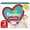 PAMPERS Pants Nohavičky plienkové jednorazové 3 (6-11 kg) 128 ks - MEGA PACK 8006540069417