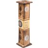 Stojan na vonné tyčinky Veža + 10 tyčiniek, santalové drevo