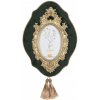 Clayre & Eef Zeleno - zlatý nástenný fotorámik so strapcami Baroque - 22*3*31 cm / 10*15 cm - Clayre & Eef