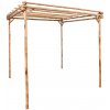 Pergola 170x170x220 cm bambusová