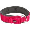 Trixie PREMIUM obojok extra široký, fuchsia/grafit 40-48 cm/40 mm