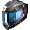 Helma na motorku SCORPION EXO-1500 CARBON AIR ZITY čierno/červeno/modrá Veľkosť: M