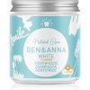 BEN&ANNA Natural Toothpaste White Fluoride zubná pasta v sklenenej dóze s fluoridom 100 ml