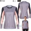 Fox W Defend Ls jersey stone, kamenná, L