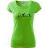 Karate EKG - Dámske tričko Pure - XL ( Apple Green )