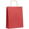 Stredná darčeková taška, červená