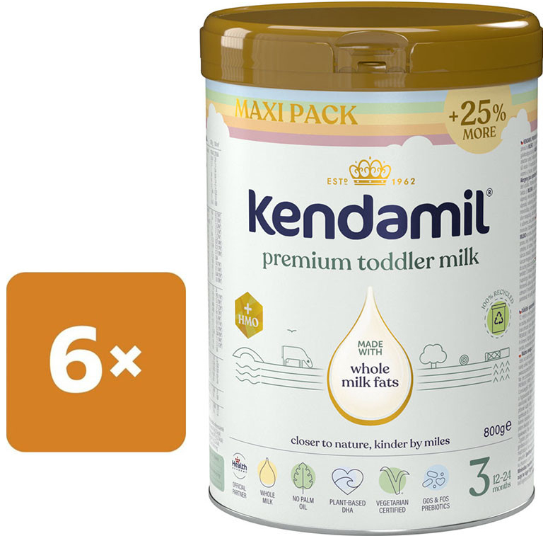 Kendamil 3 DHA+ XXL 6 x 1 kg