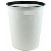 MAKRO - Kôš odpadkový 10l, 28x31cm, biely