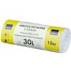 Vrecká do koša s uchom 15ks 30l ECO
