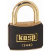 Kasp K12440BLAA1 visiaci zámok 40 mm zámky s rovnakým kľúčom zlatožltá na kľúč; K12440BLAA1
