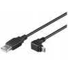 PremiumCord ku2m2f-90 microUSB 2.0, A-B, 90°, 1,8m