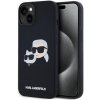 Karl Lagerfeld puzdro gumené Apple iPhone 14 KLHMP14SSKCHPPLK čierne