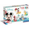 Moje prvé puzzle Clementoni sada 4v1 Mickey Mouse 3,6,9,12 dielikov
