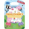 JIRI MODELS Omaľovánky so samolepkami/ Peppa