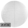 Lampión dekoračný guľa biely 35cm