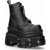 obuv NEW ROCK - VEGAN NEGRO, TANK NEGRO - M.MILI083CCT-V4