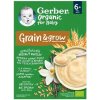 GERBER Organic nemliečna kaša pšenično-ovsená bio príchuť vanilka od ukonč. 6.mesiac 200 g
