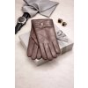 Max Original Leather pánske kožené rukavice 10 (10) - Burgandi - 10