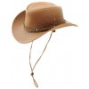 Origin Outdoors Cattleman Kožený klobúk, hnedý - 54/55
