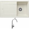 Blanco ZIA 45 SL biela soft 527201 + Blanco MIDA chróm 517742