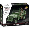 Americký ozbrojený terénny automobil Jeep Willys MB COBI 2805 - World War II 1:12