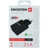 SWISSTEN TRAVEL CHARGER SMART IC WITH 2x USB 2,1A POWER BLACK 22033000