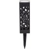 Aigostar B.V. | Aigostar - LED Solárna lampa LED/0,006W/1,2V 28,5cm čierna 6500K IP44 | AI0997