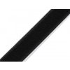 Suchý zips háčik samolepiaci šírka 20 mm - 25 m čierna
