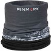 Multifunkčná šatka s flísom Finmark, FSW-215 tmavo sivá,čierna, UNI