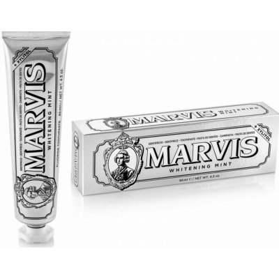 Marvis Smokers Whitening Mint bieliaca zubná pasta pre fajčiarov 85 ml