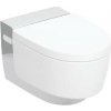 Geberit AquaClean - Elektronický bidet Mera Classic s keramikou, závesný, TurboFlush, SoftClosing, KeraTect, biela/lesklý chróm 146.200.21.1