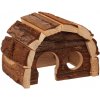 Small Animal domek Hobit dřevěný 15 x 10 x 9 cm